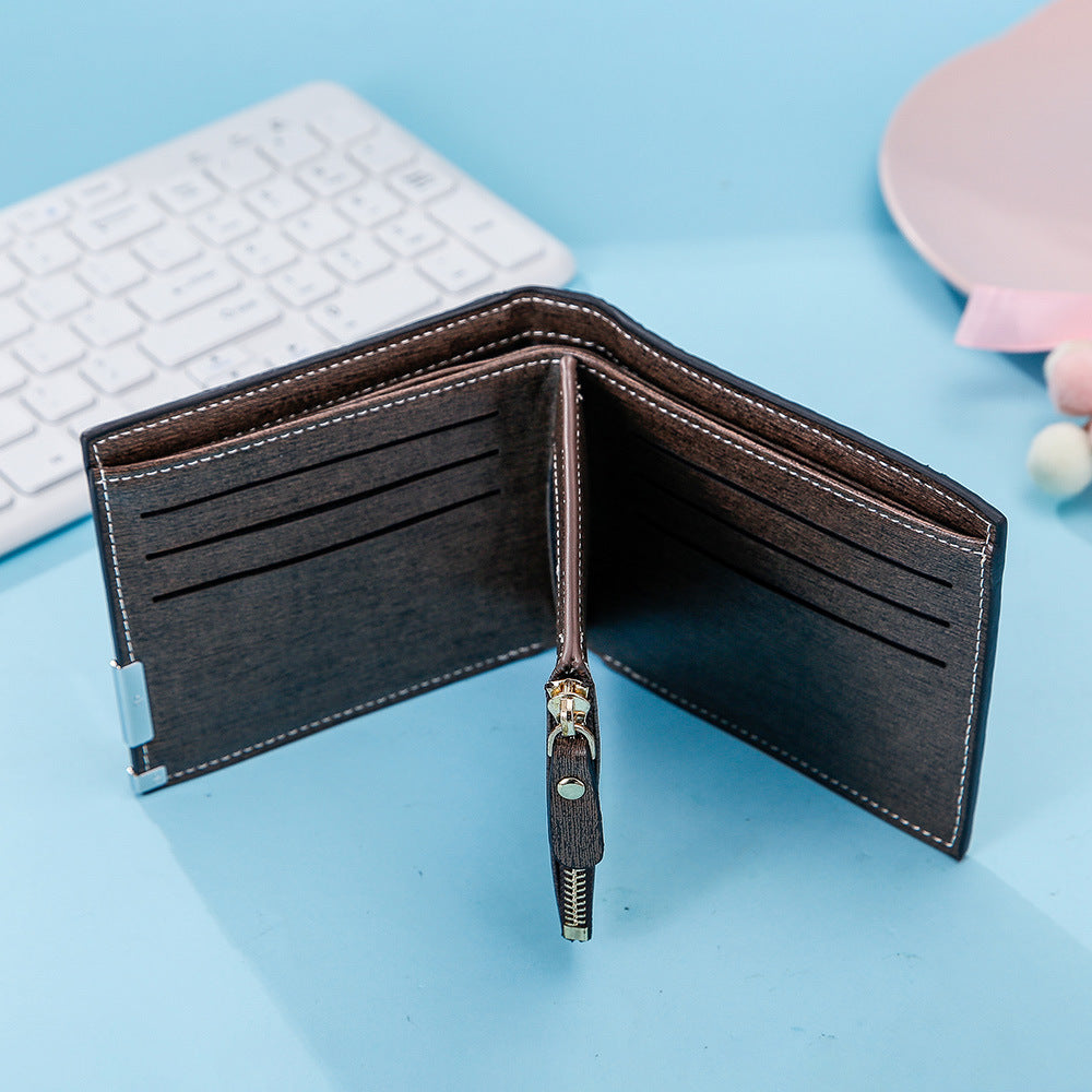 Wallet Quartz Watch With Large Dial