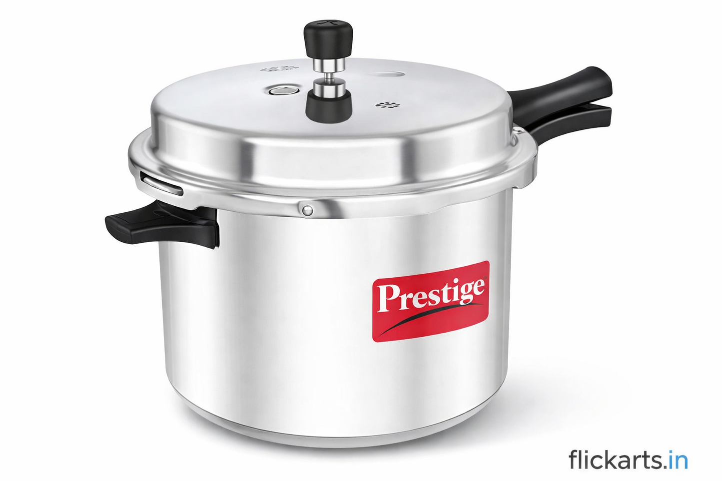 President Pressure Cooker 10 Litre | Heavy Duty Aluminium Cooker with Safety Gasket Release System
