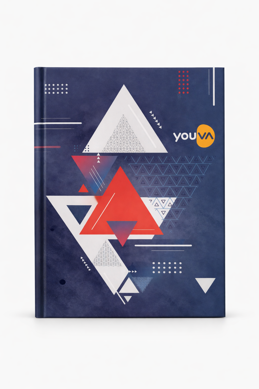 Premium Case Bound Notebook 384 Pages | Hard Cover Single Line Notebook for School, College & Office