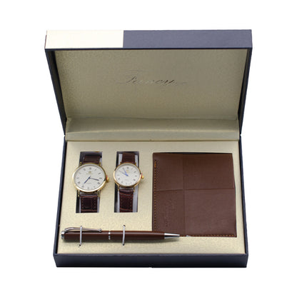Men's Gift Suit Business Watch Belt