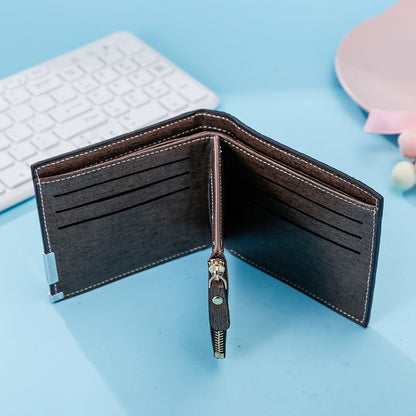 Wallet Quartz Watch With Large Dial