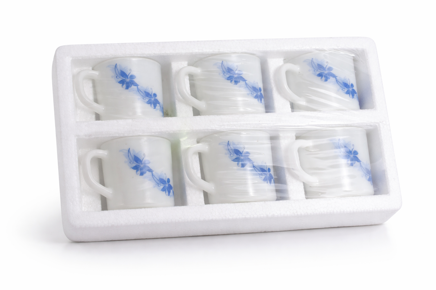 Ceramic Tea Coffee Cup Set of 6 | Premium Printed Cups for Home, Office & Gifting