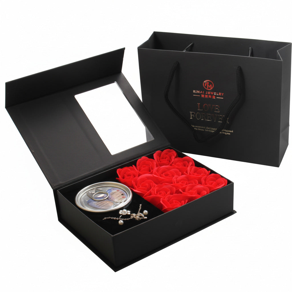 FANBULUXE Luxury Freshwater Pearl Necklace Gift Set