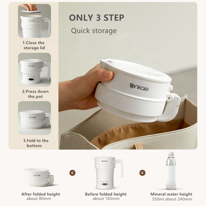 Foldable & Collapsible Electric Kettle
