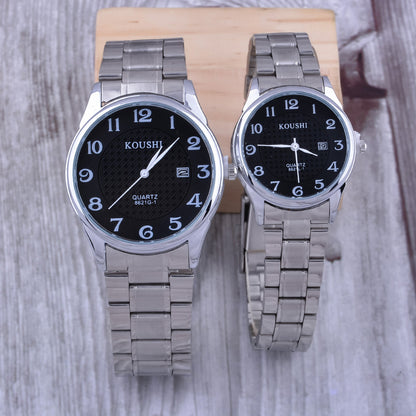 Men’s Analog Quartz Watch PU Leather Strap | Stylish Waterproof Wrist Watch with Stainless Steel Buckle
