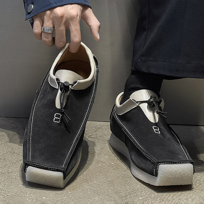 Lefu leisure lazy person steps on a set of shoes