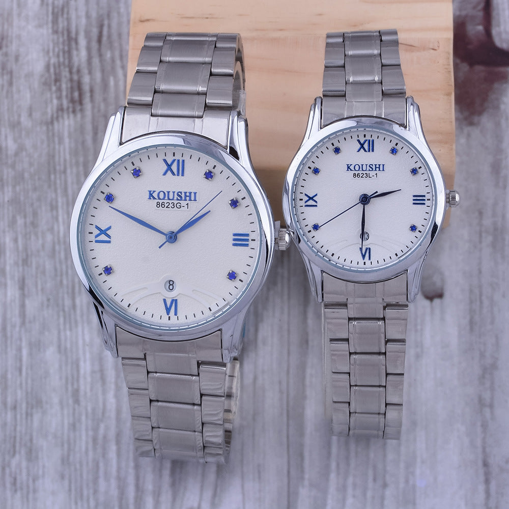 Men’s Analog Quartz Watch PU Leather Strap | Stylish Waterproof Wrist Watch with Stainless Steel Buckle