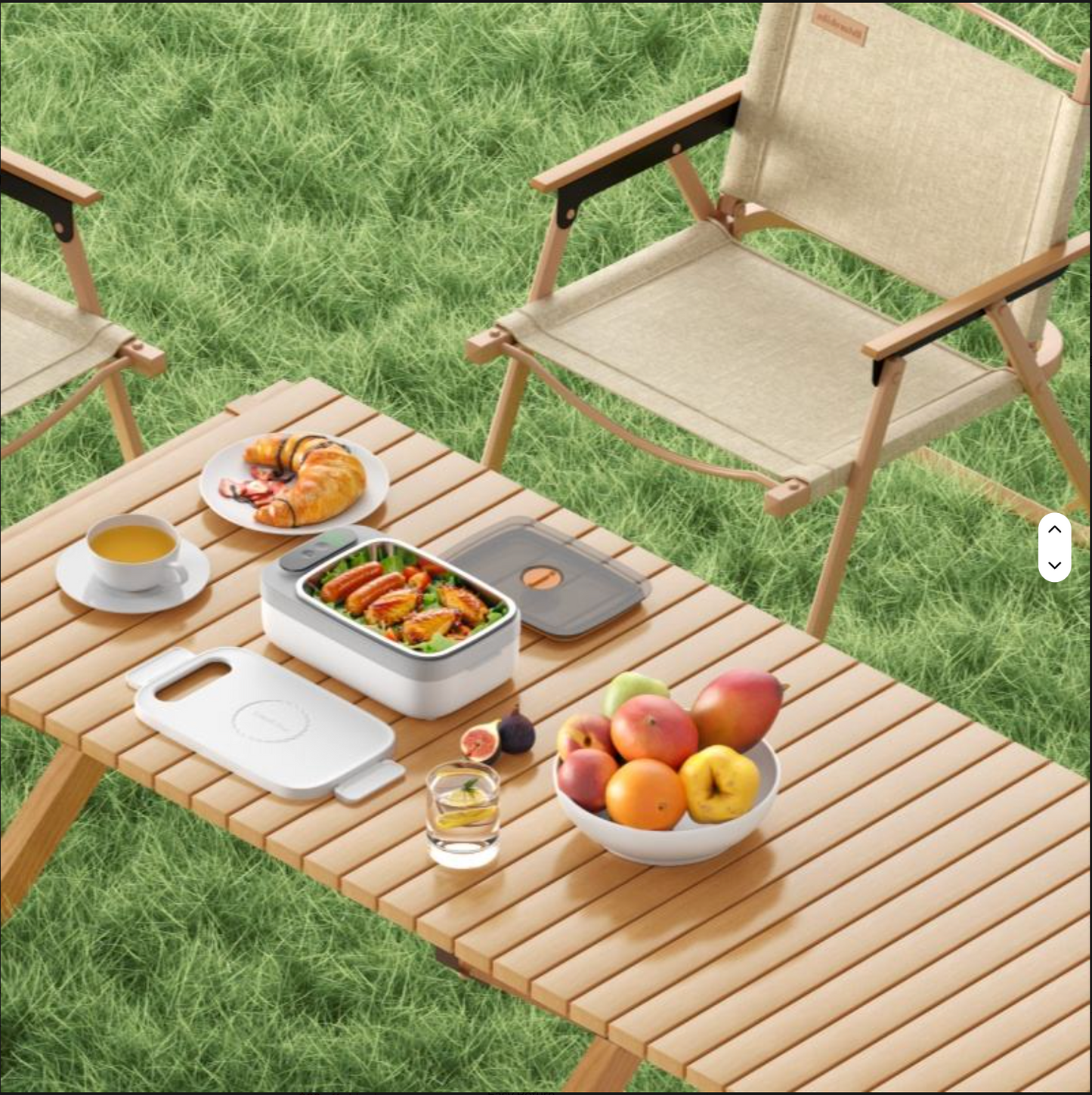Smart USB Multi-Function Lunch Box