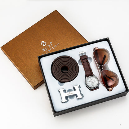 Business class men's watch gift set