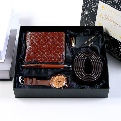 Men's Gift Suit Business Watch Belt