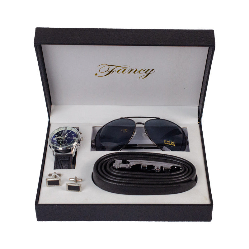 Men's Gift Suit Business Watch Belt