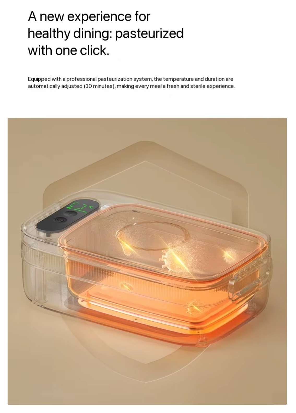 Smart USB Multi-Function Lunch Box