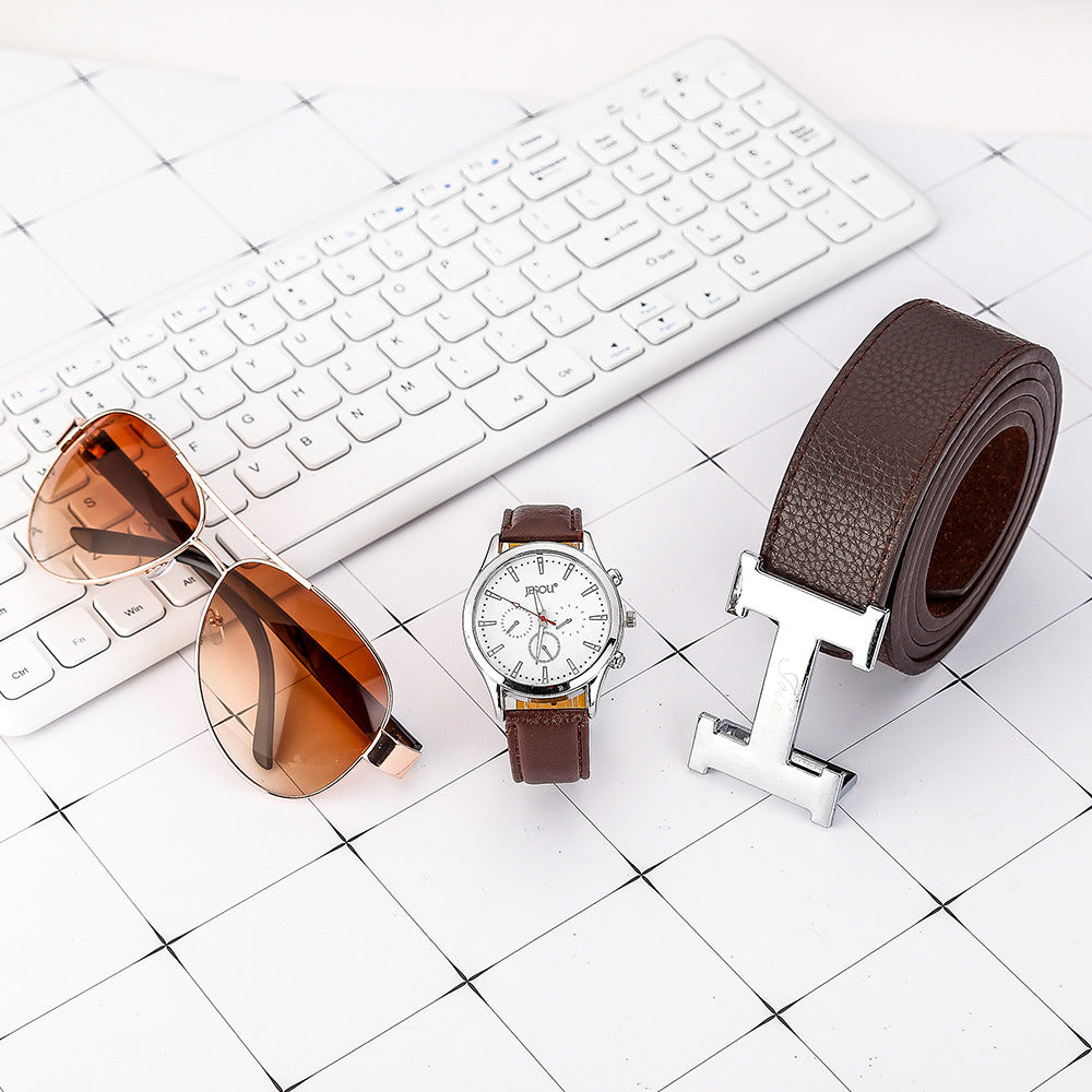 Business class men's watch gift set