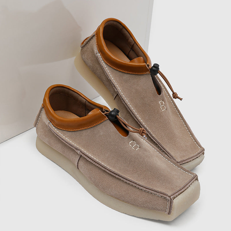 Lefu leisure lazy person steps on a set of shoes