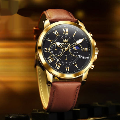 Multi-functional Sports Quartz Waterproof Men's Watch