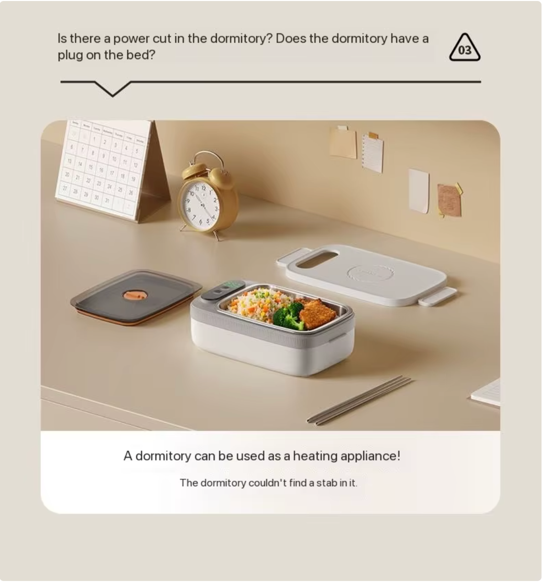 Smart USB Multi-Function Lunch Box