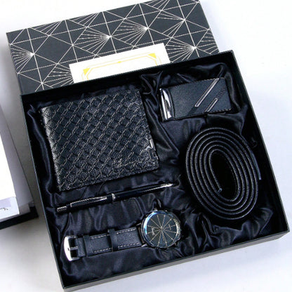 Men's Gift Suit Business Watch Belt