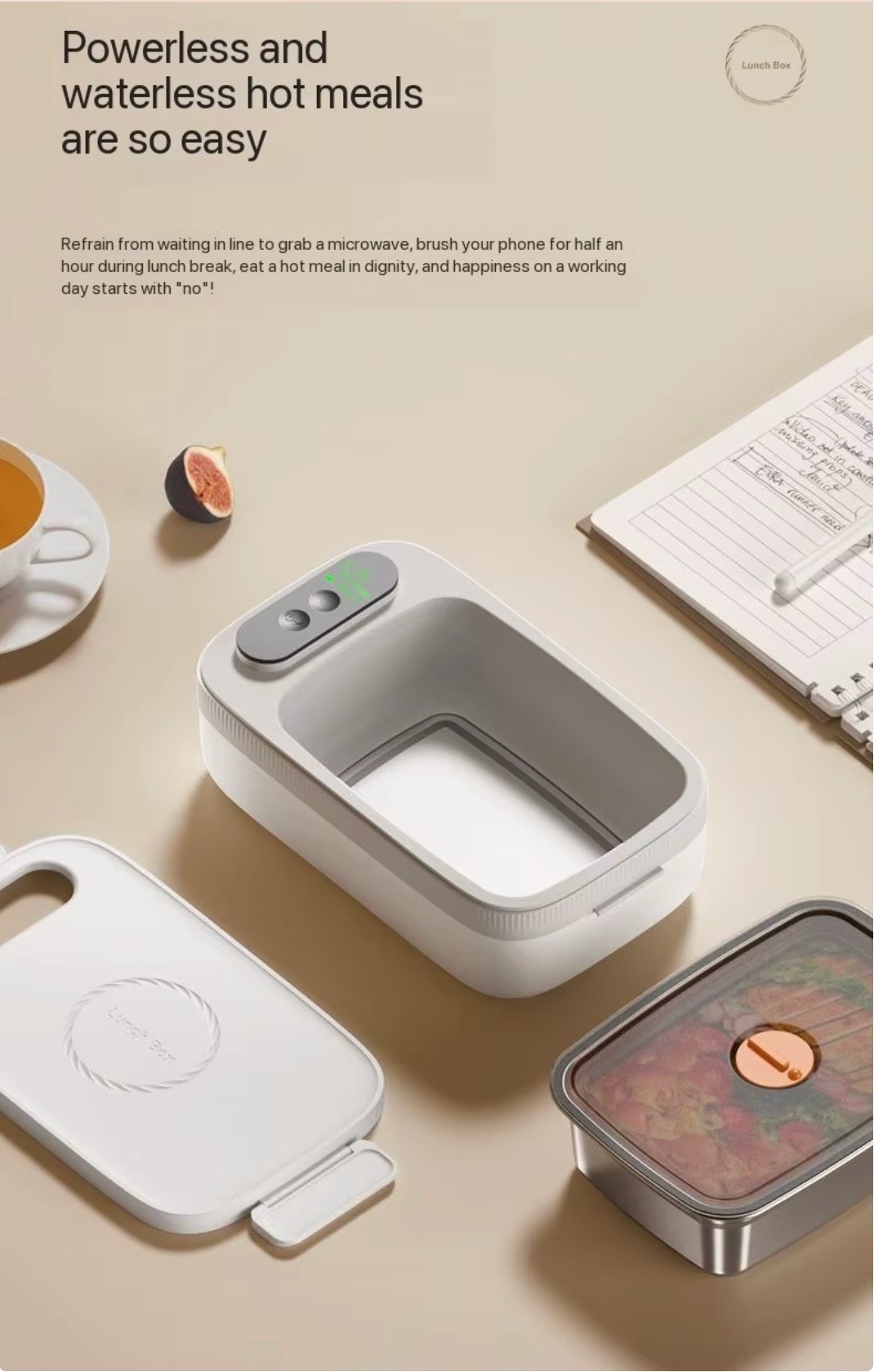 Smart USB Multi-Function Lunch Box