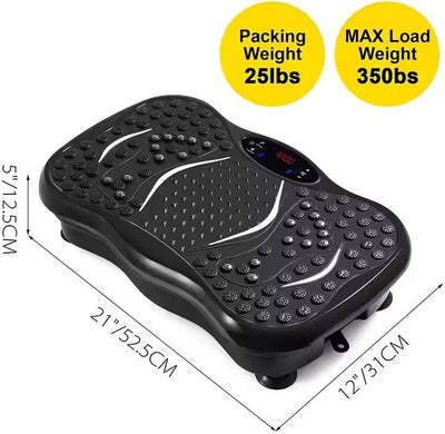 Full Body Fitness Platform with Lymphatic Vibrating Plates