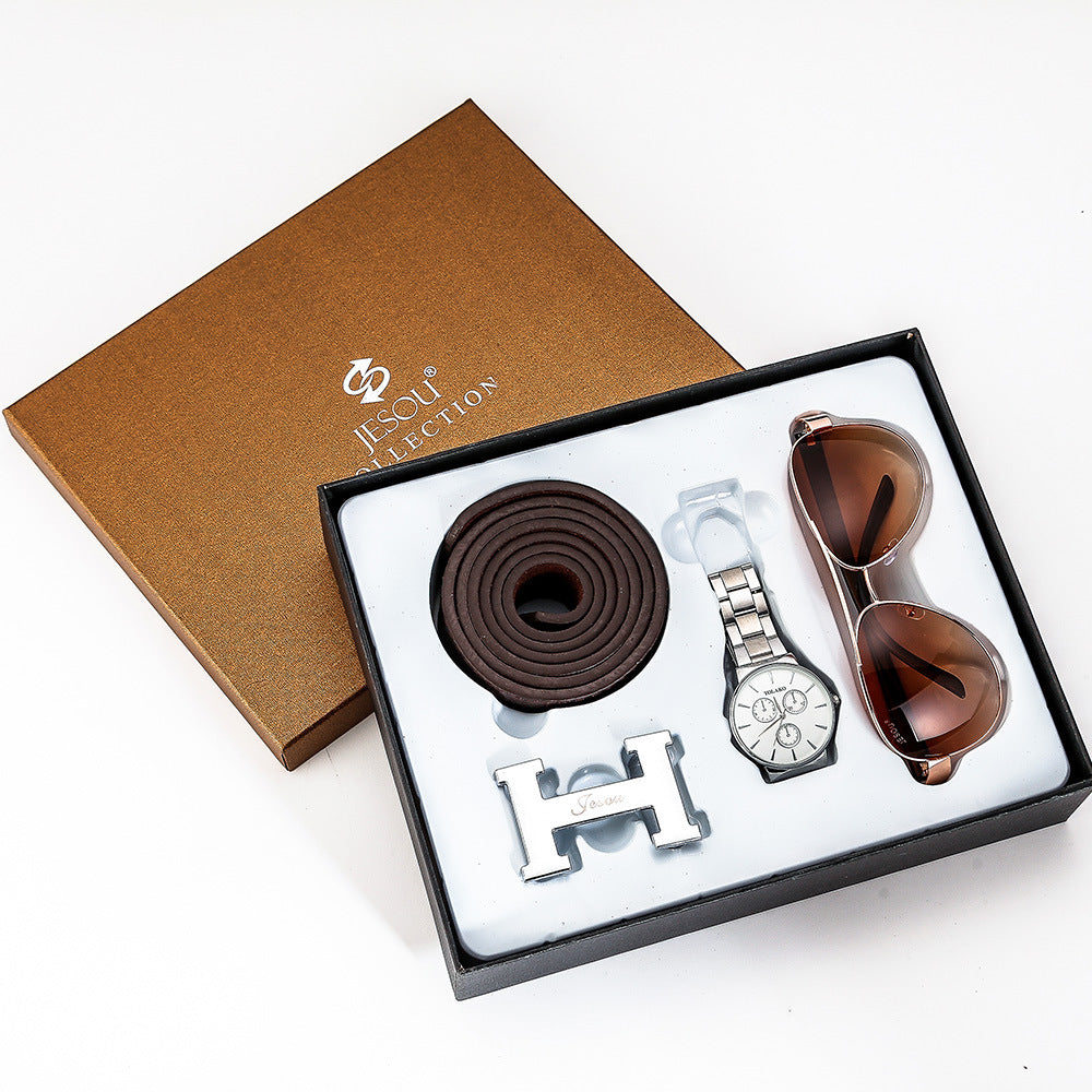 Business class men's watch gift set