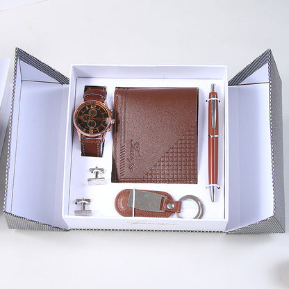 Men's Gift Suit Business Watch Belt