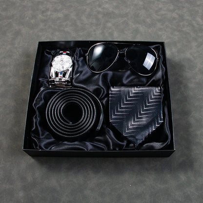 Men's Gift Suit Business Watch Belt