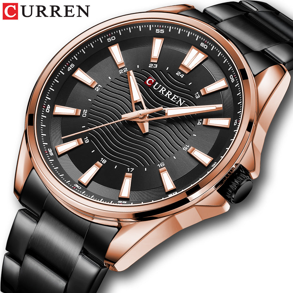 Fanbuluxe business class CURREN chain watch