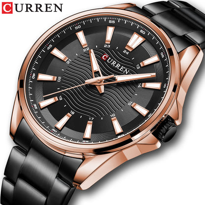 Fanbuluxe business class CURREN chain watch