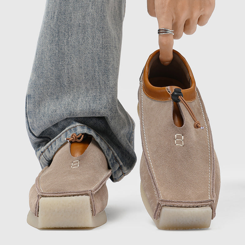 Lefu leisure lazy person steps on a set of shoes