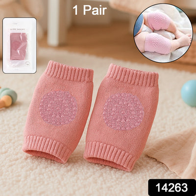 Pink Toddler Wool Knit Leg Warmer (Knee Guard)