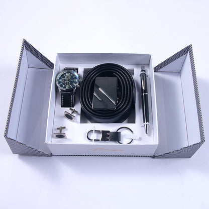 Men's Gift Suit Business Watch Belt