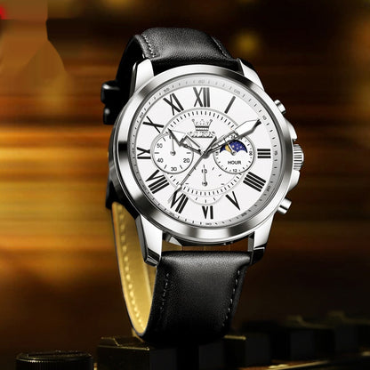 Multi-functional Sports Quartz Waterproof Men's Watch