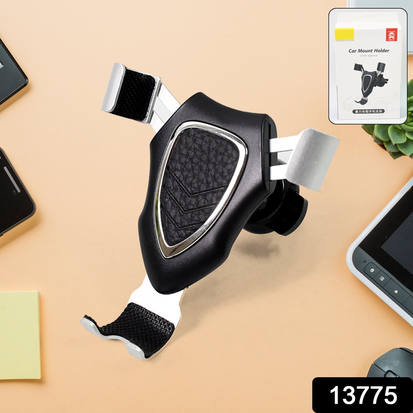 360 degree adjustable mobile holder for car AC vent
