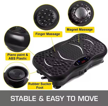 Full Body Fitness Platform with Lymphatic Vibrating Plates