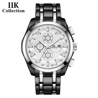 New Luminous Hands Alloy Mens Quartz Watch