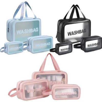3 pcs Wash Bag cosmetic Bags