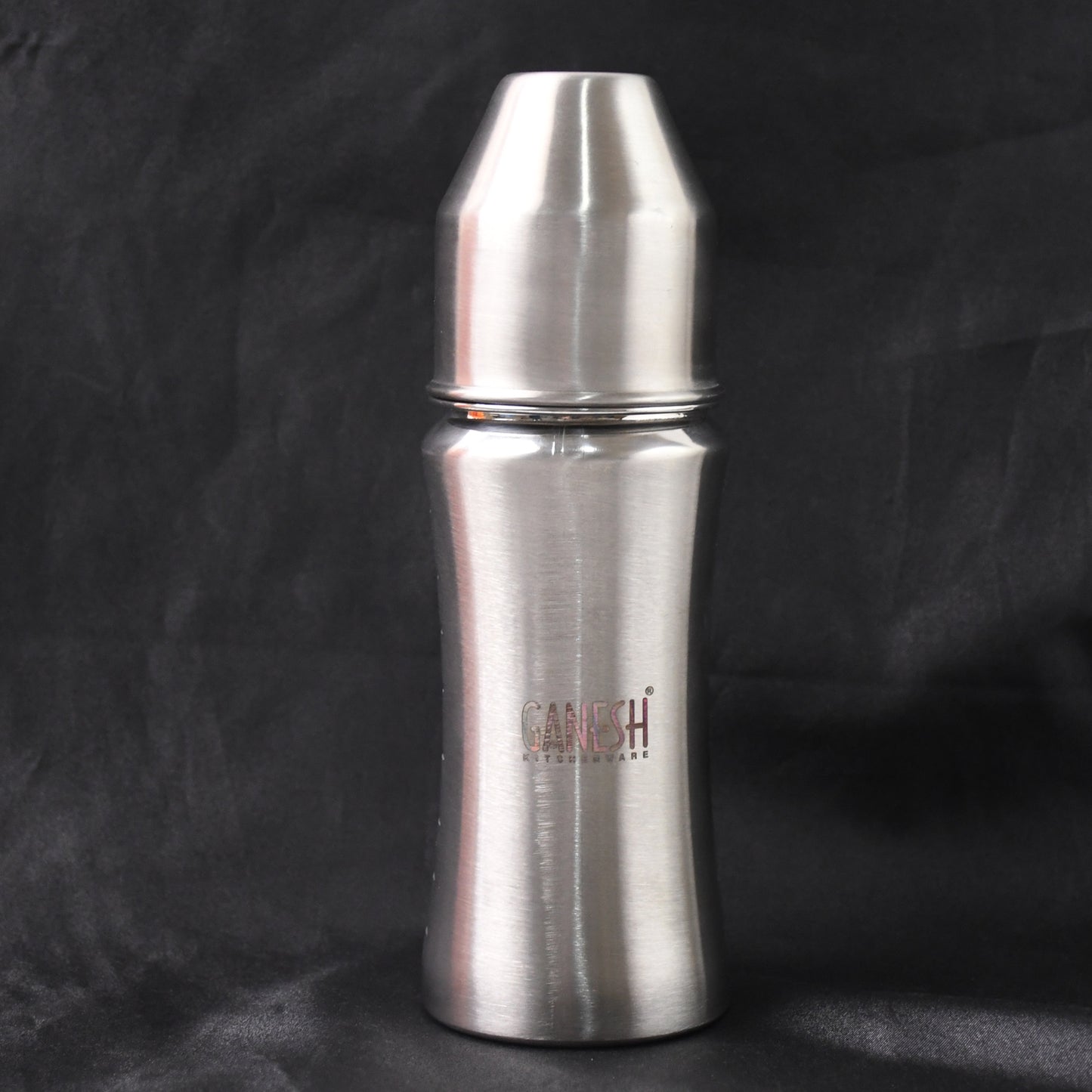 8173 Ganesh Stainless Steel Baby Feeding Bottle Milk Bottle For New Born  Infants  Toddler Up To 3 Years Bfa Free (250 Ml Approx)